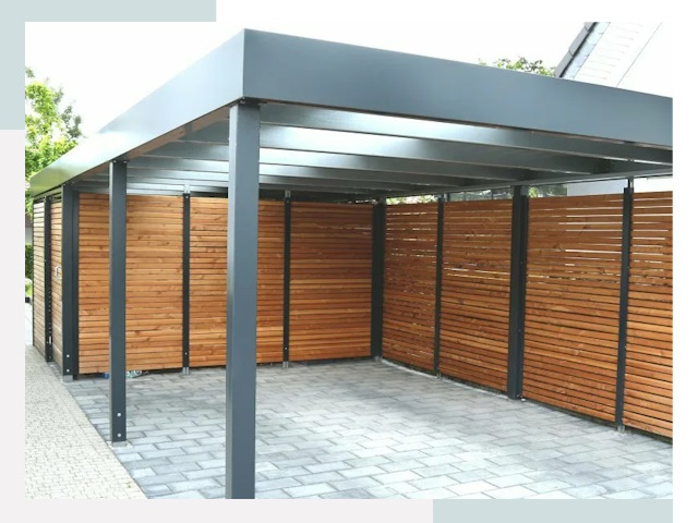 Навесы для парковки в Новом Уренгое