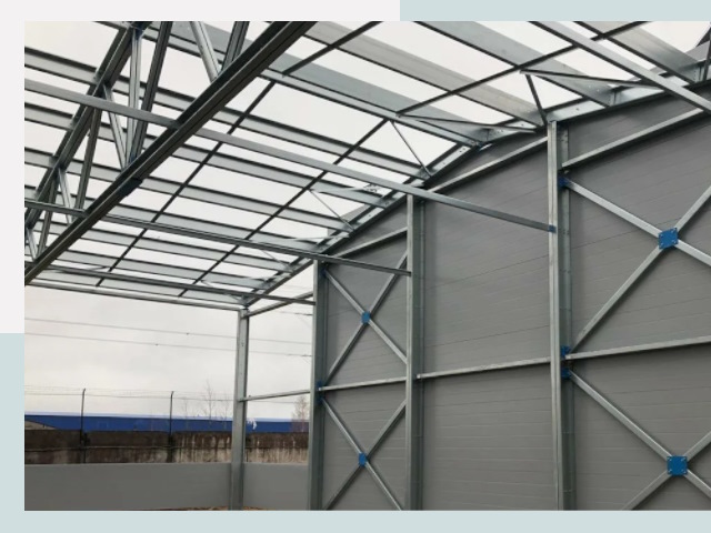 Каркасные ангары от СтальСтрой-Нвг по цене от 624 руб.