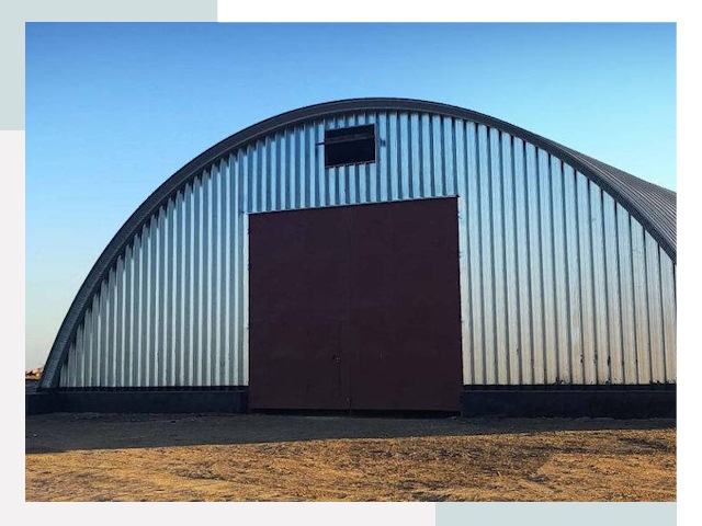 Арочные ангары в Новом Уренгое