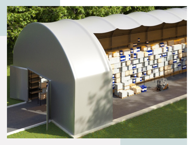 Тентовые ангары в Новом Уренгое