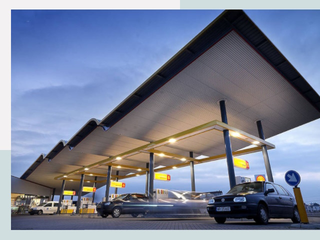 Навесы для АЗС в Новый Уренгой от 624 руб. - Защита и комфорт