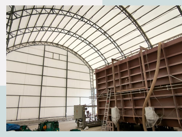 Оснащение ангаров в Новом Уренгое от 624 руб. - Надежно и быстро