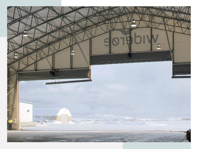 Ворота для ангаров в Новом Уренгое