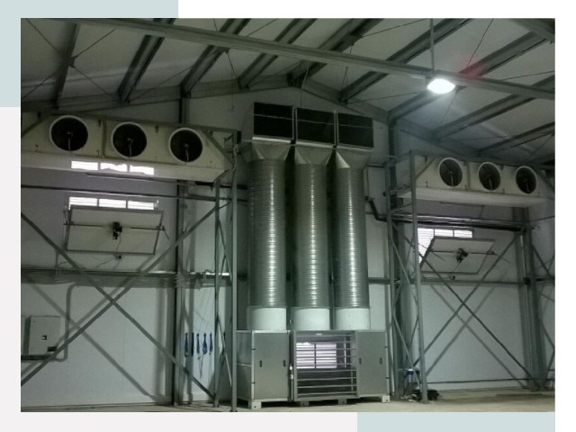 Инженерные системы для ангаров в Новом Уренгое