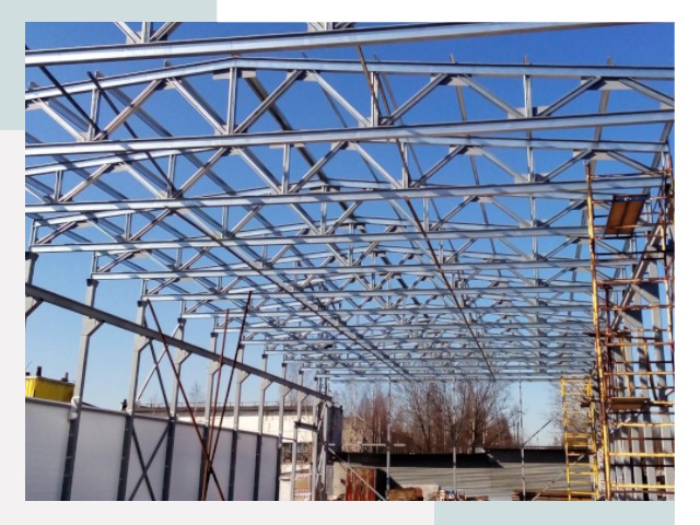 Металлокаркасы для складов в Новом Уренгое