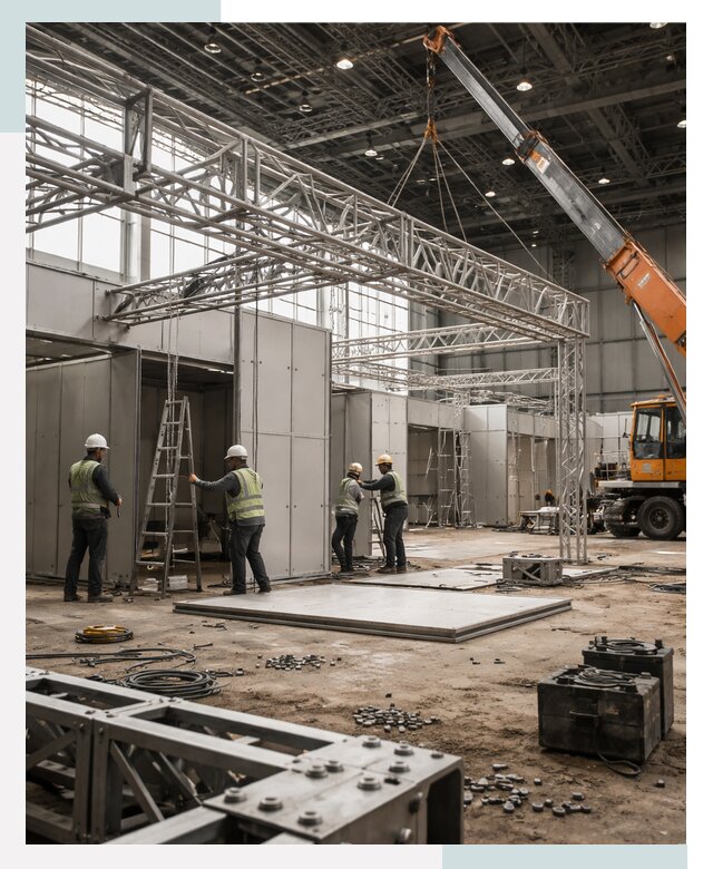 Строительство выставочных павильонов в Новом Уренгое от 36393 р.| СтальСтрой-Нвг